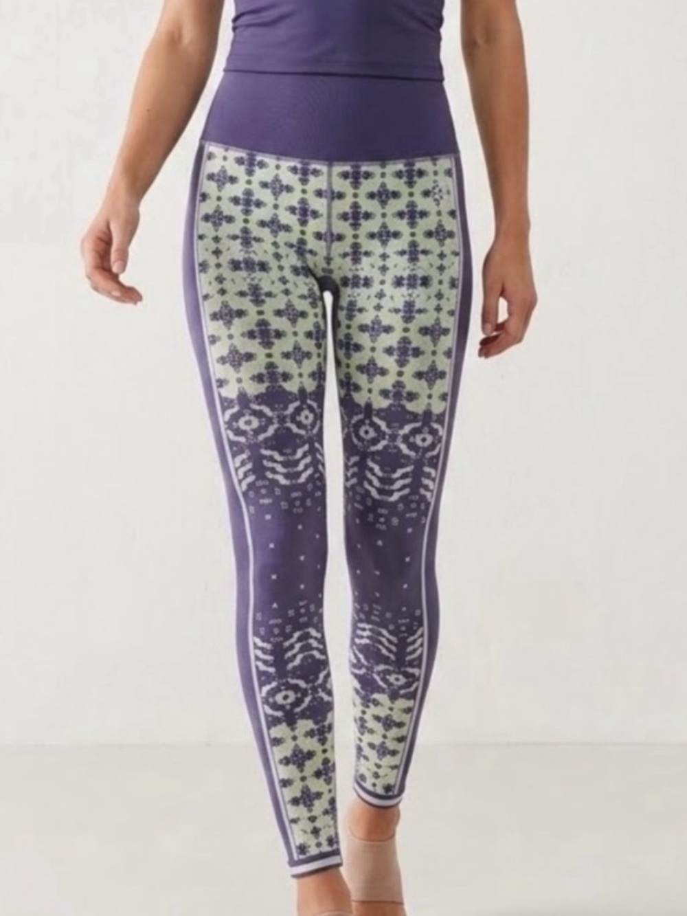 NWT Free People Movement Myoko Jacquard Base Leggings